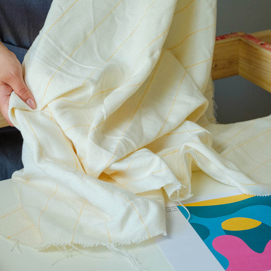 Tela primaria para Tufting - Blanca