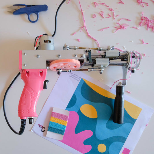 Tuftingun Duo cut pile y loop pile