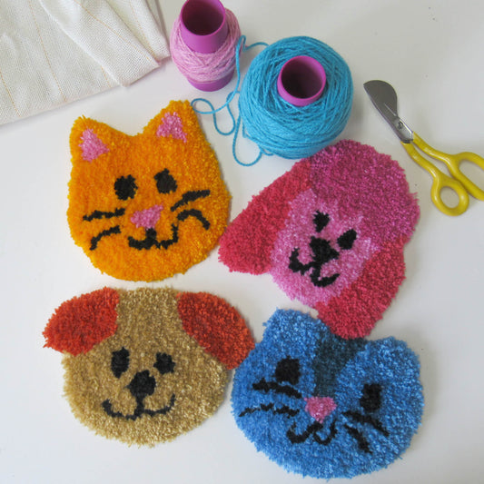 TALLER PERRITOS & GATITOS TUFTING